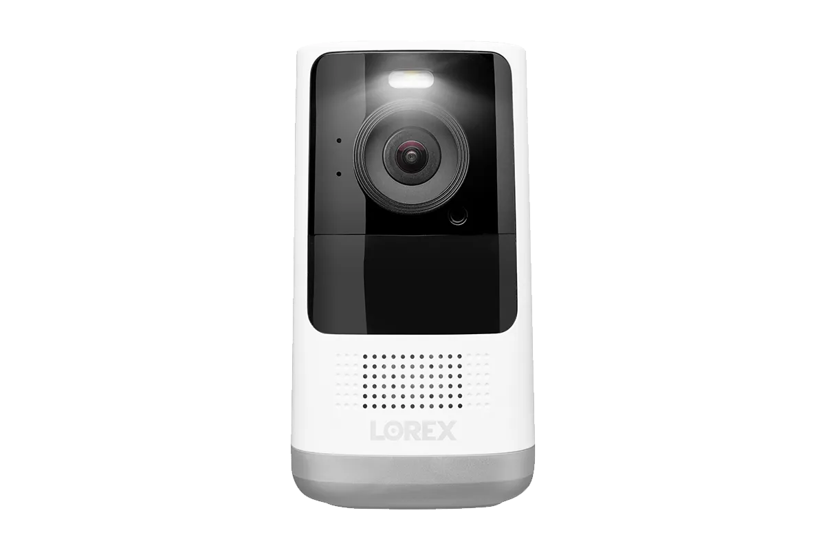 Lorex Smart Home Security Center with 2K Wire-Free Cameras, 2K Doorbell and Range Extender