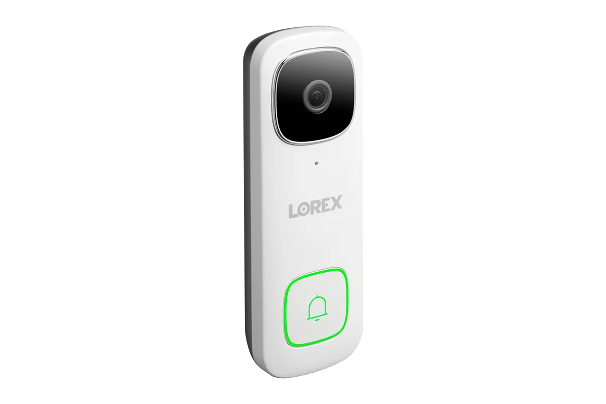 Lorex Smart Home Security Center with 2K Wire-Free Cameras, 2K Doorbell and Range Extender