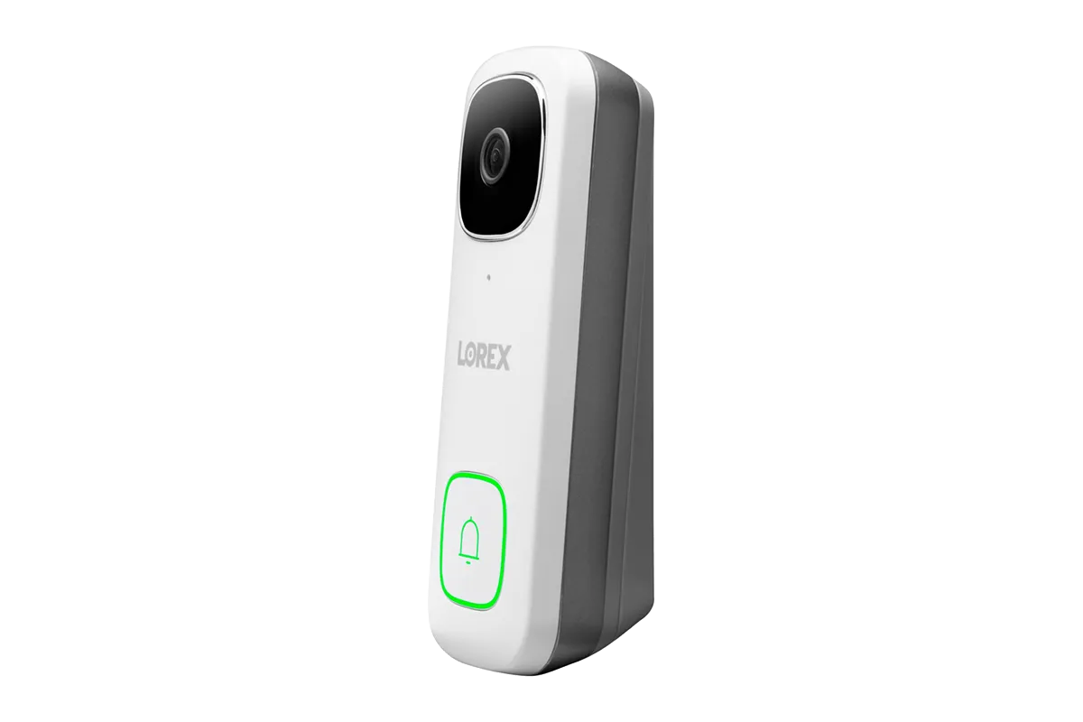 Lorex Smart Home Security Center with 2K Wire-Free Cameras, 2K Doorbell and Range Extender