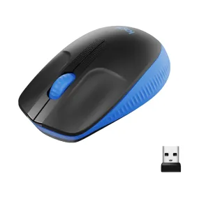 M190 Full-Size Wireless Mouse - Blue