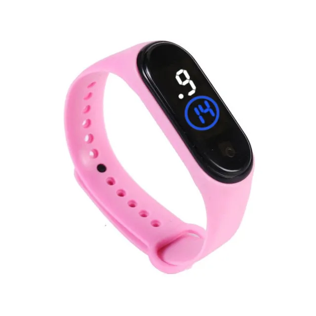 M4 Smart Silicone Watchs Sport Wristbands For Women LED Screen Fitness Traker Bluetooth Waterproof Lady Watchs Sports Brand