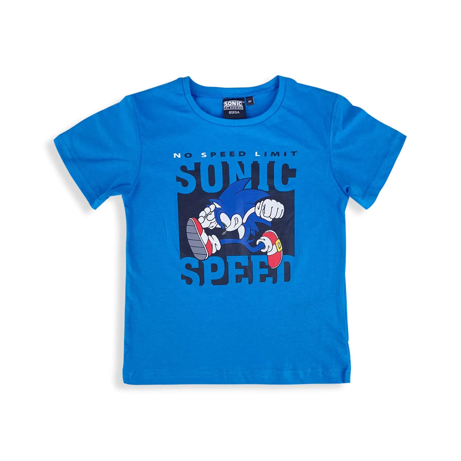 Maglietta Sonic t-shirt bambino maglia mezze maniche in cotone estivo 5430