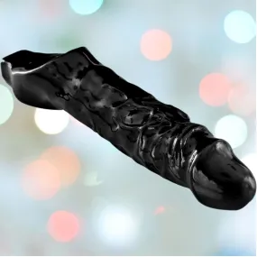 Mamba Cock Sheath Penis Extender - Black