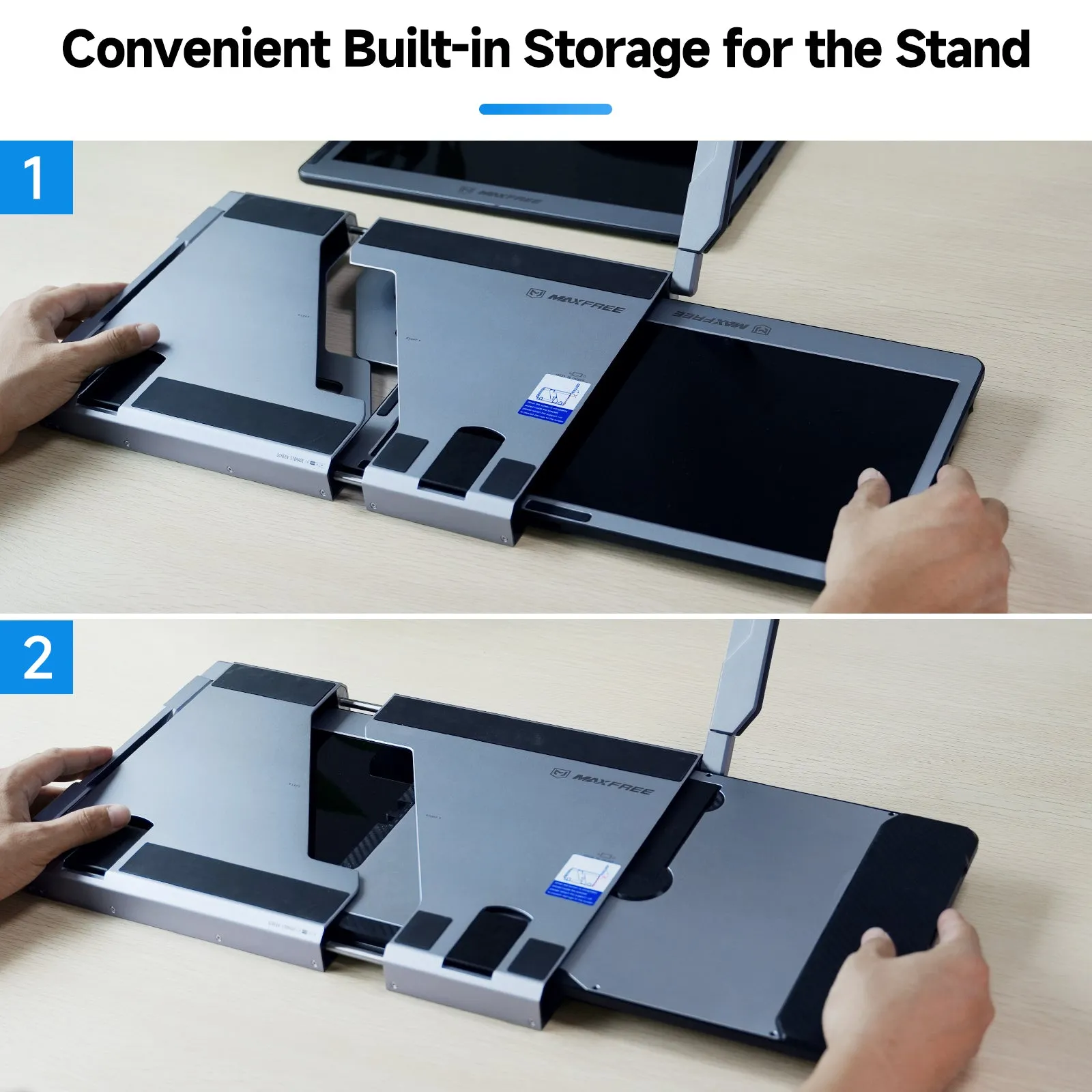 Maxfree F2 14" Triple Laptop Screen Extender