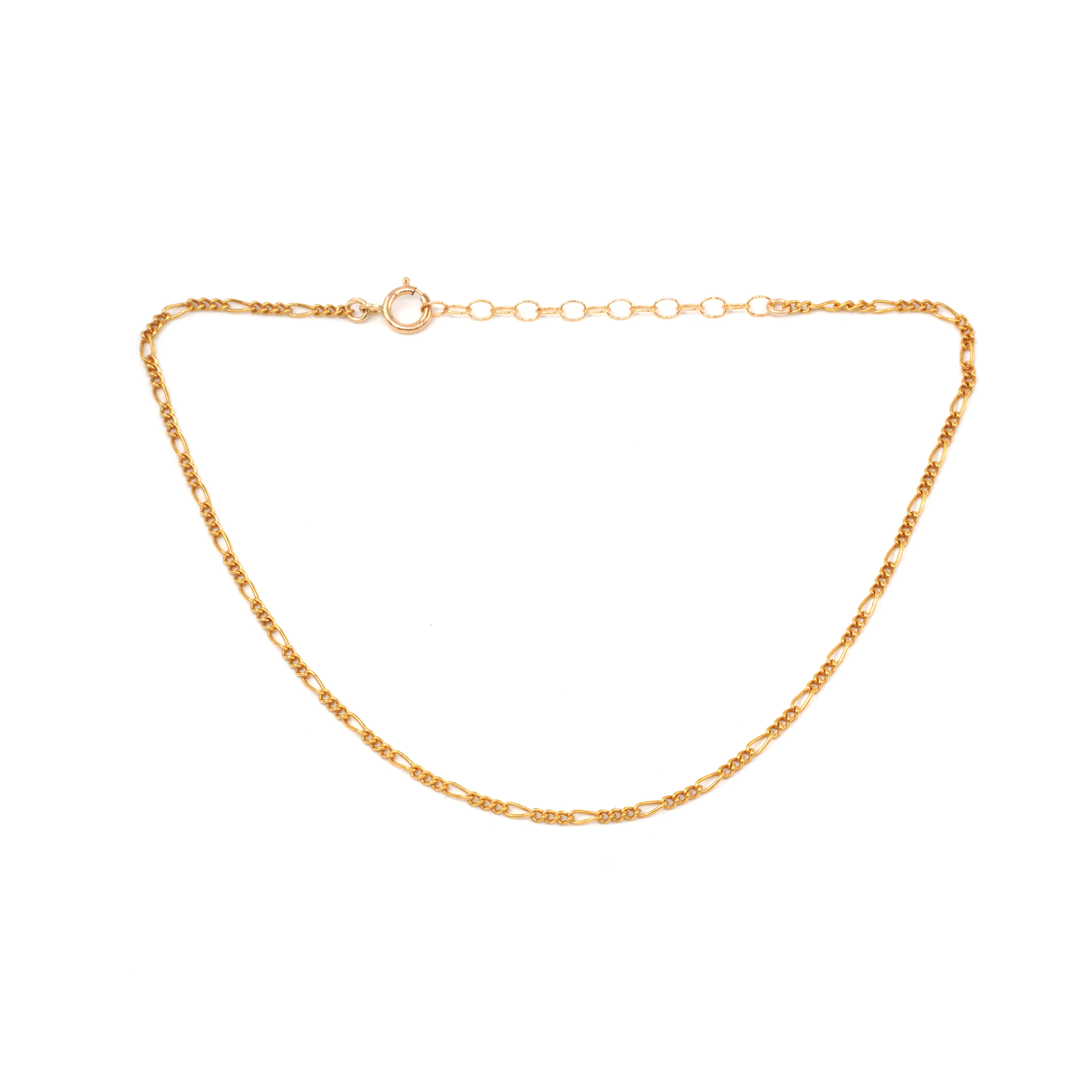 May Martin - Gold Filled Figaro Anklet