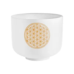 Meinl 8" Crystal 512 Hz Singing Bowl - Flower Of Life C4