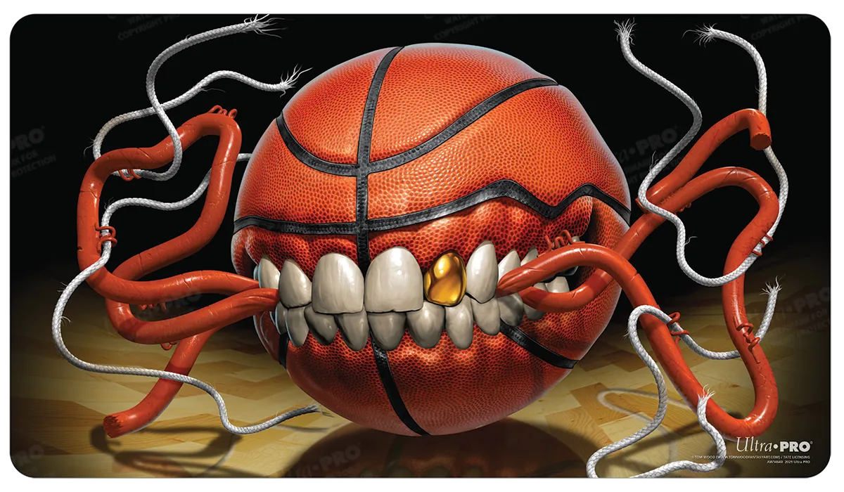 Monster Basketball Breaker Mat Mousepad by Tom Wood