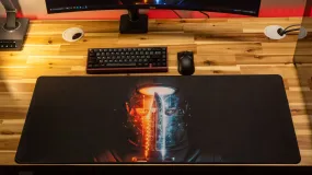 Motion "Fire and Ice" Limited Edition Content Creator Collaboration Rust Gaming Deskmat Mouse Pad