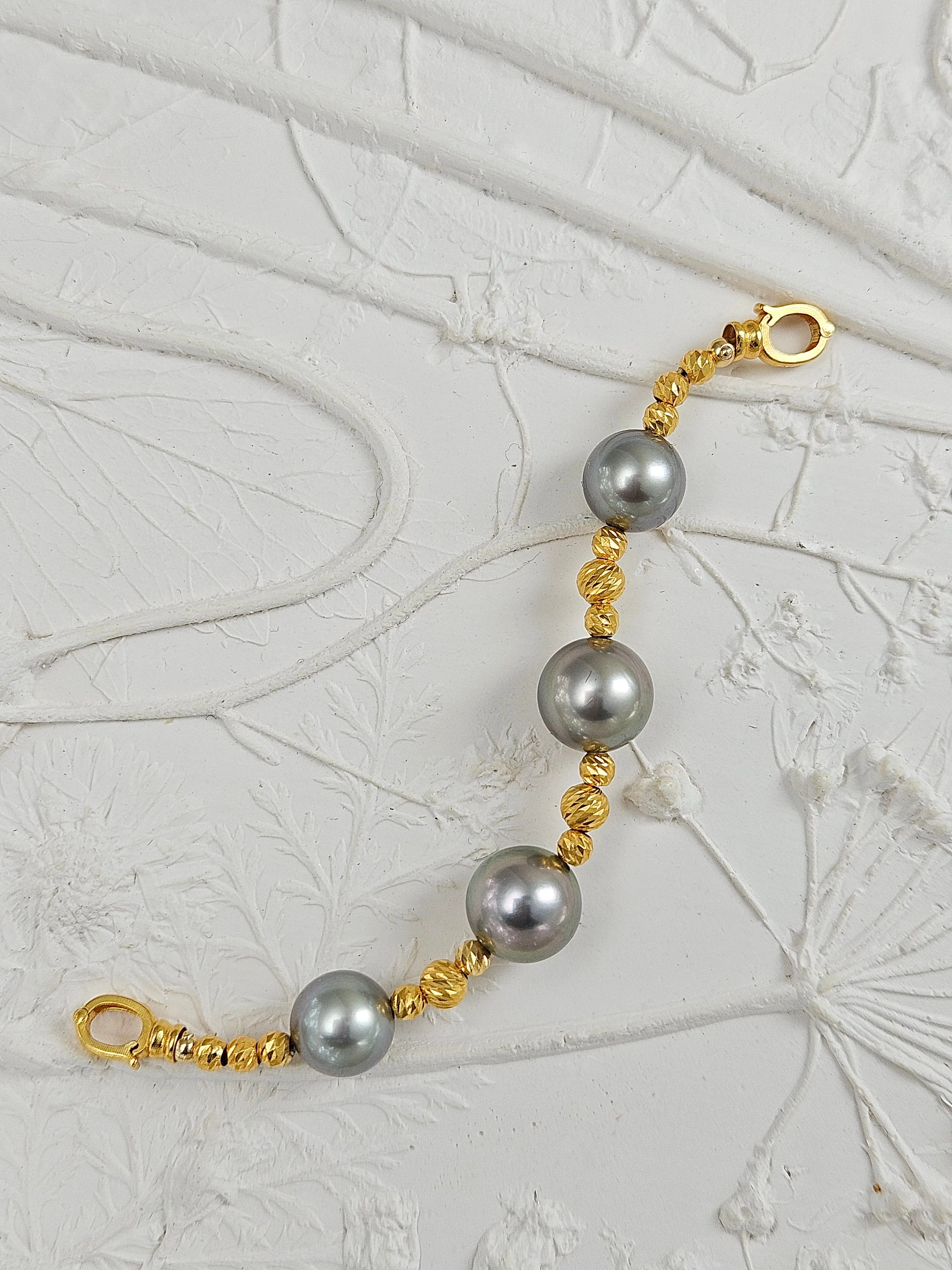 Necklace Extender - Tahitian Pearls 18K Gold