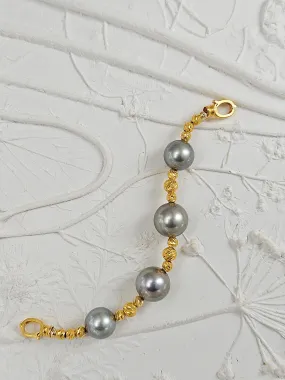 Necklace Extender - Tahitian Pearls 18K Gold