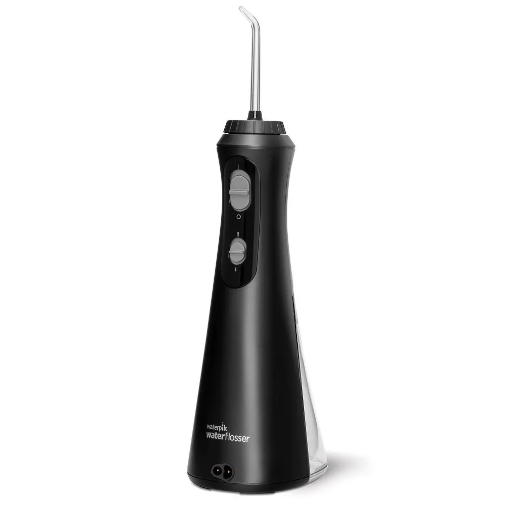 New - Waterpik Cordless Plus Rechargeable Water Flosser - WP-462 - Black