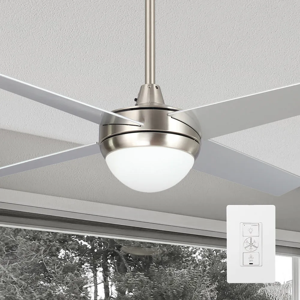 Nova Modern Smart Ceiling Fan with LED Light 48 inch