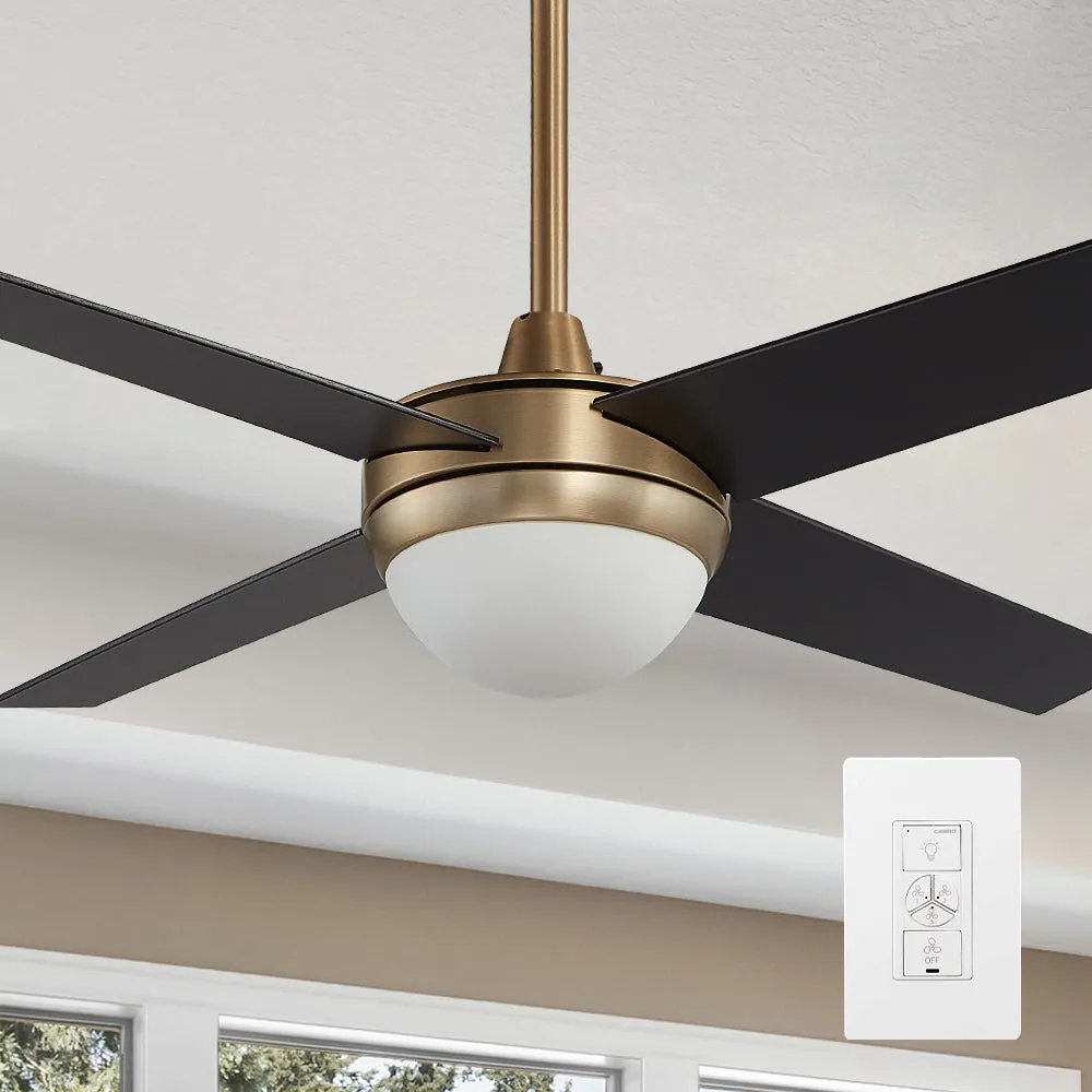 Nova Modern Smart Ceiling Fan with LED Light 48 inch