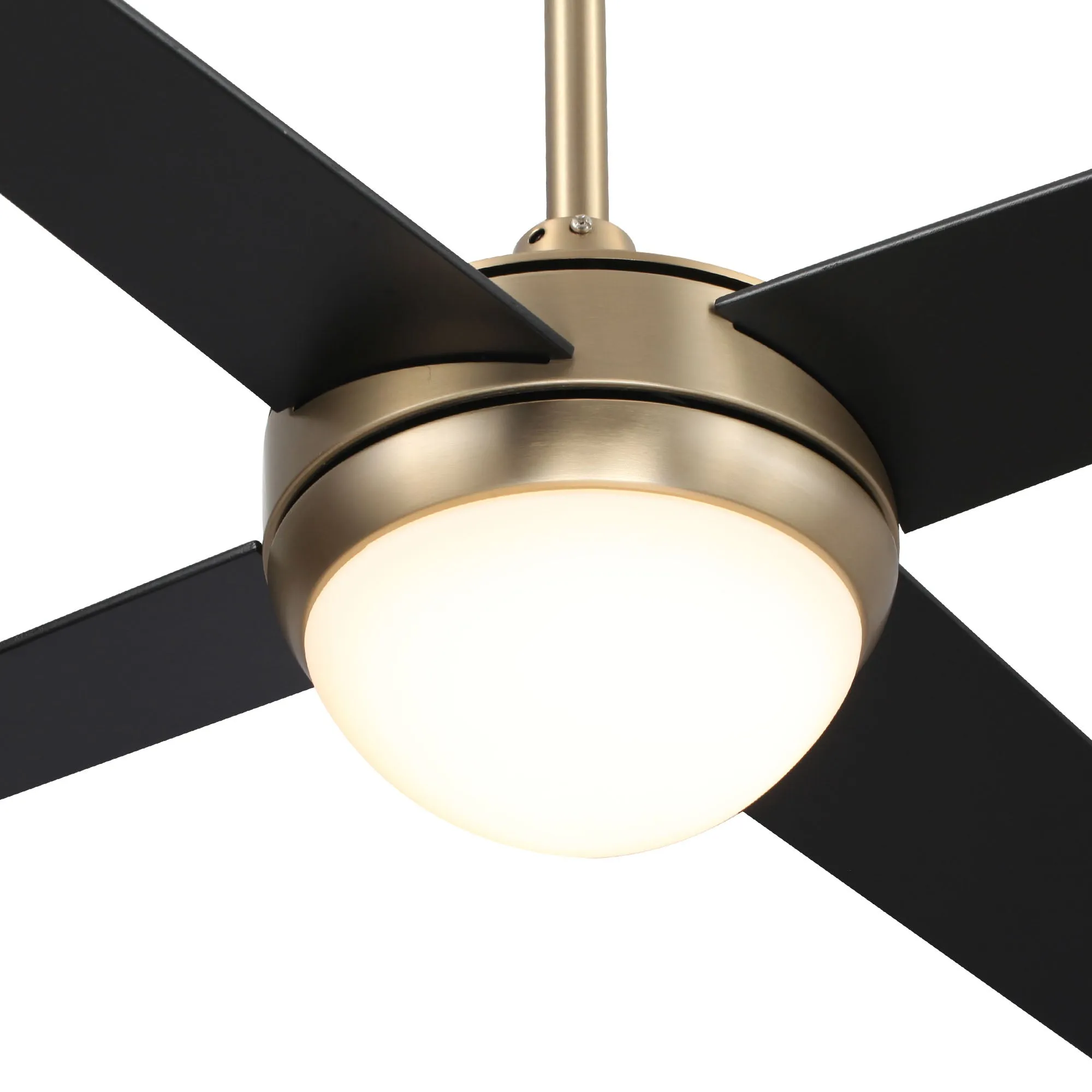 Nova Modern Smart Ceiling Fan with LED Light 48 inch