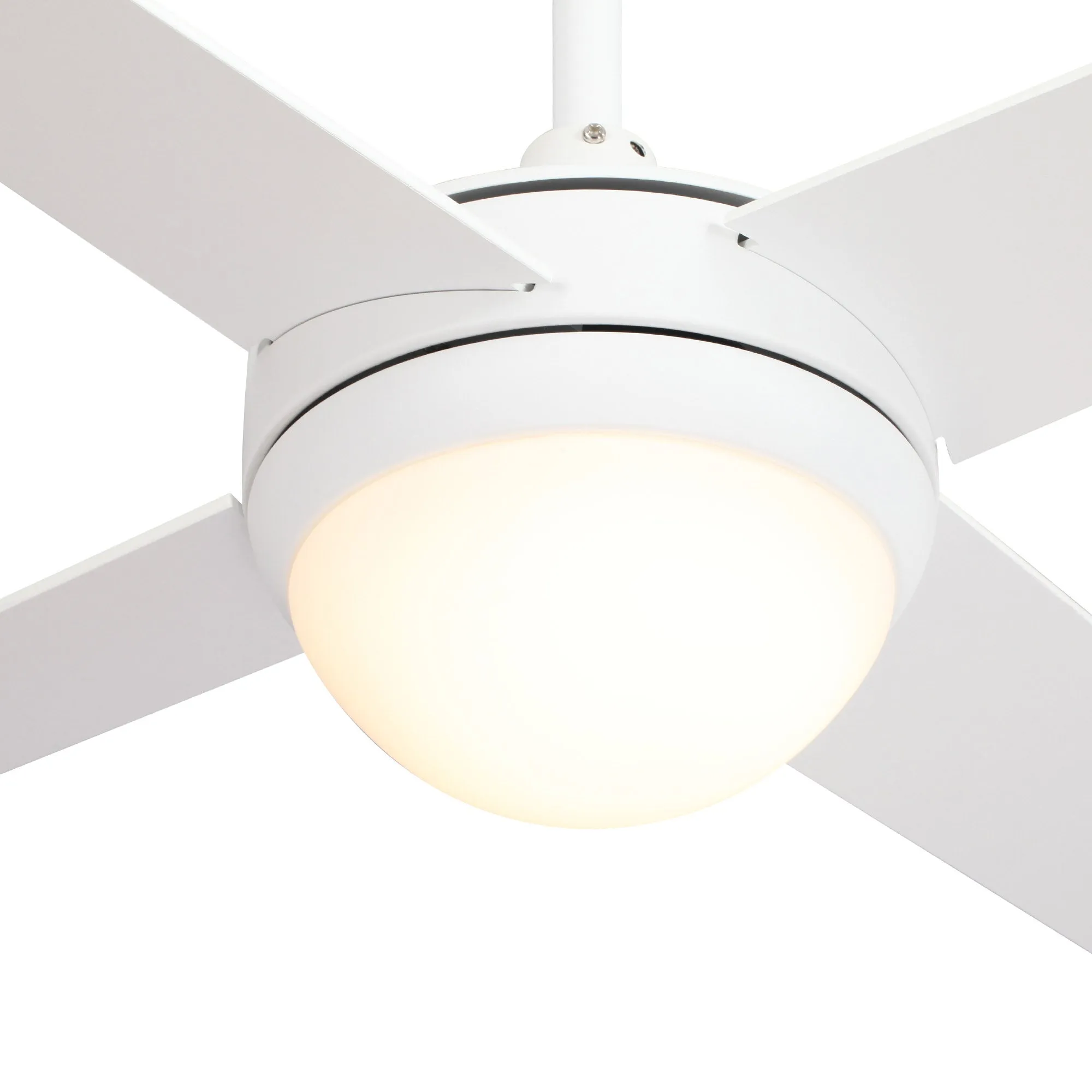 Nova Modern Smart Ceiling Fan with LED Light 48 inch