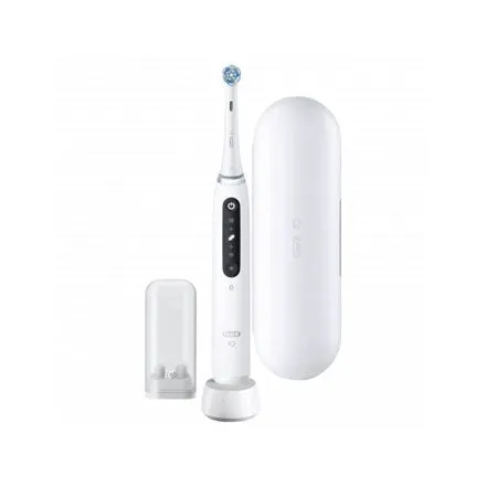 Oral-B Electric Toothbrush Io5 Rechargeable For Adults Number Of Brush Heads Included 1 Quite White Number Of Teeth Brus