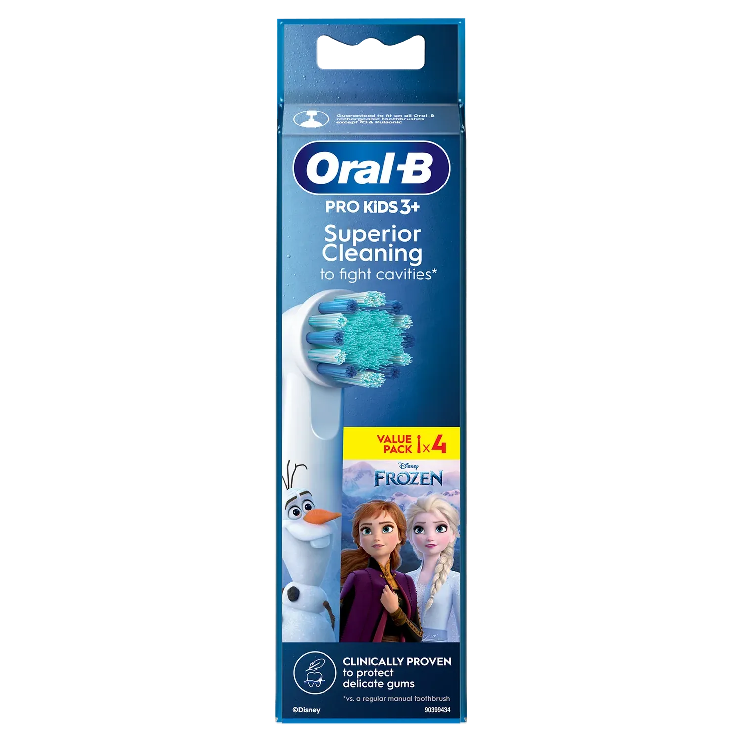 Oral B Frozen Electric Toothbrush Replacement Heads