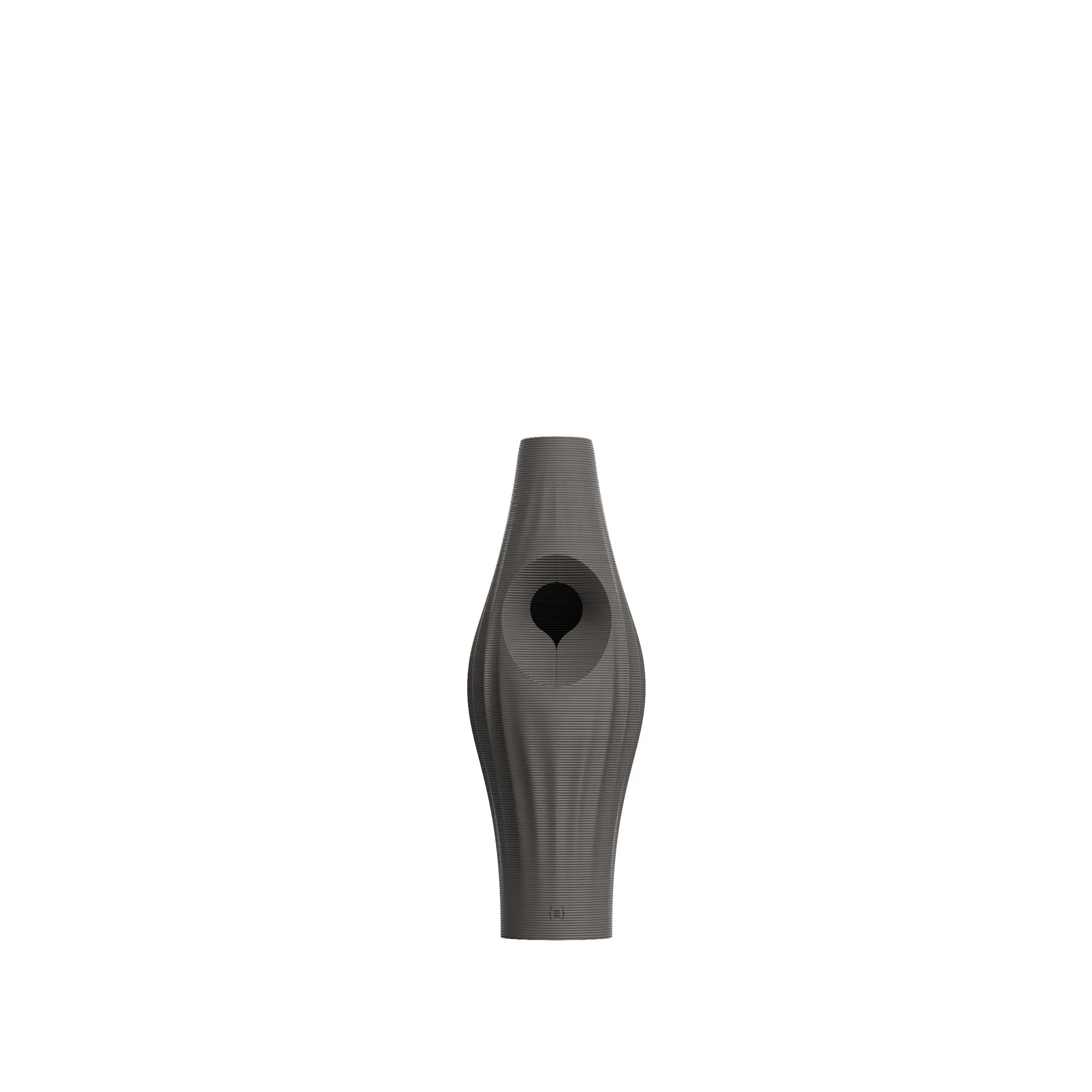 Ordo {access}ories Handle - Charcoal Ball Small Vertical