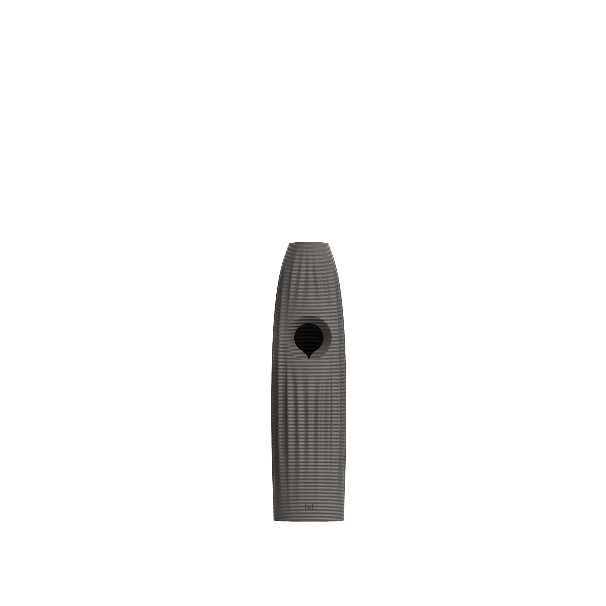 Ordo {access}ories Handle - Charcoal Hemispherical Small Vertical