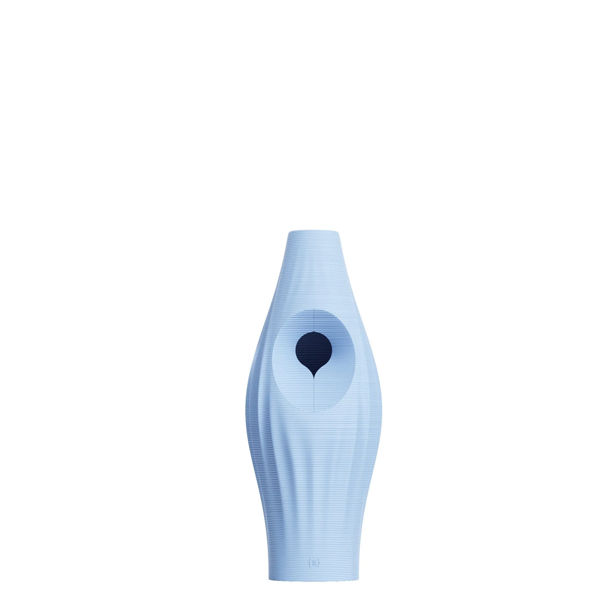 Ordo {access}ories Handle - Soft Blue Ball Medium Vertical