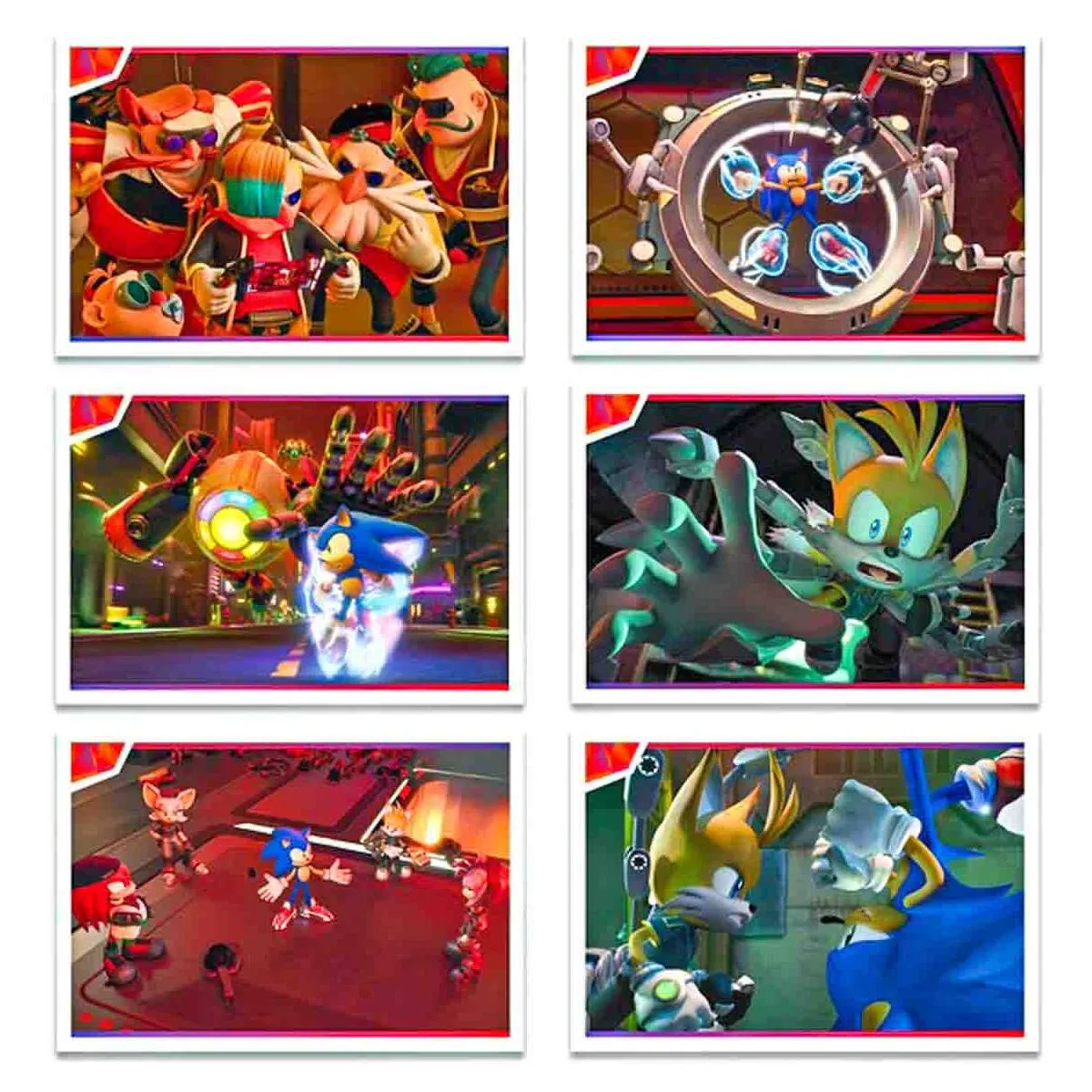 Panini Sonic Prime Sticker Collection Pack (5 Stickers)