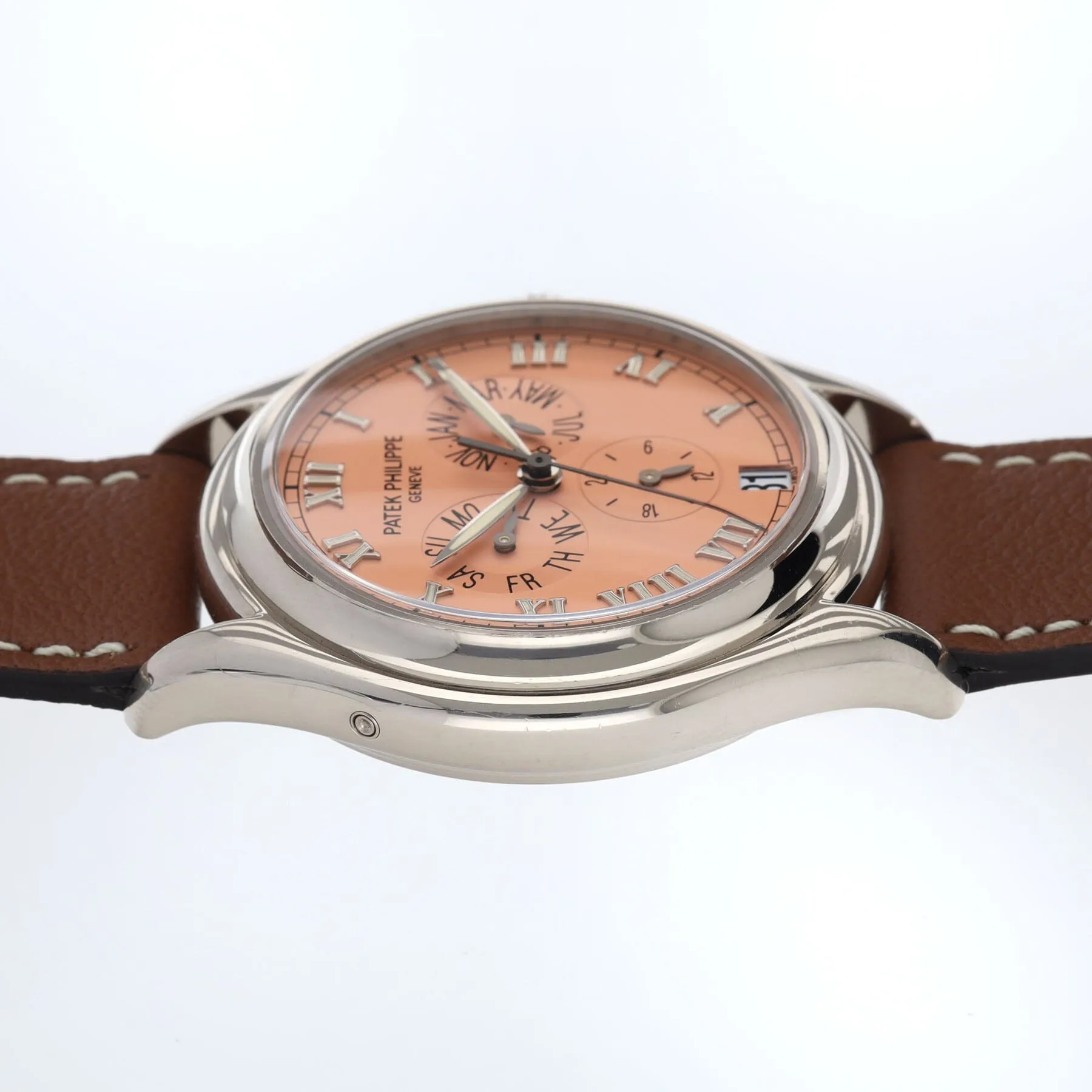 Patek Philippe Annual Calendar 5035 Salmon Dial in White Gold