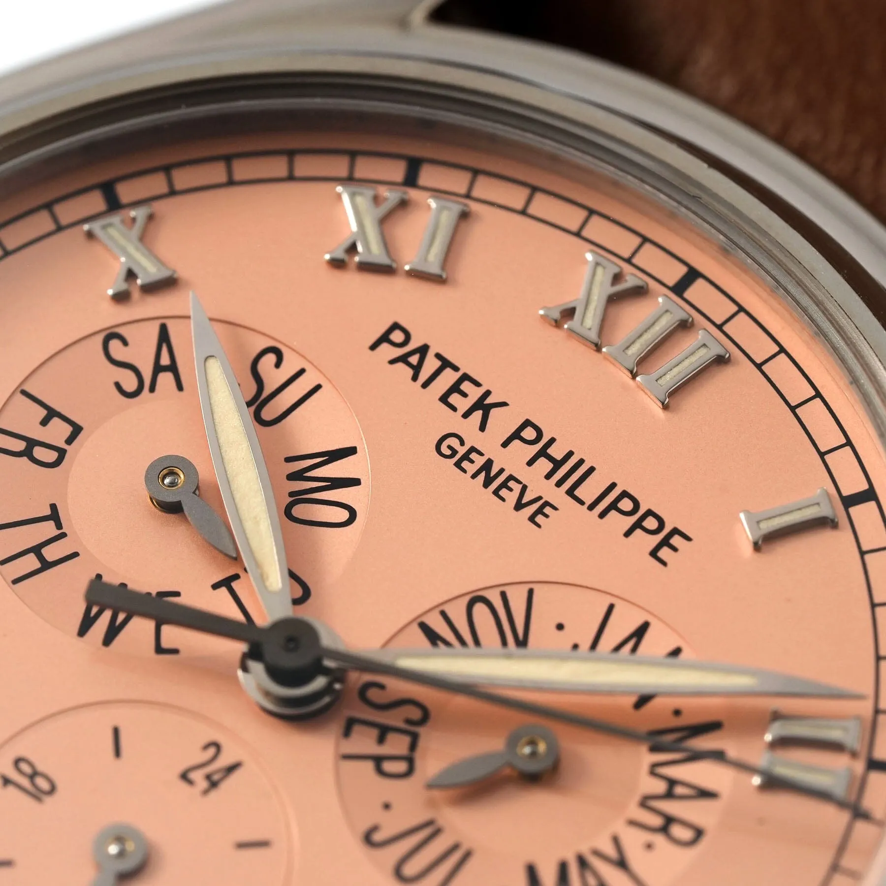 Patek Philippe Annual Calendar 5035 Salmon Dial in White Gold