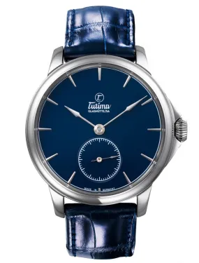 Patria Admiral Blue Enamel Tutima Man Dial Watch