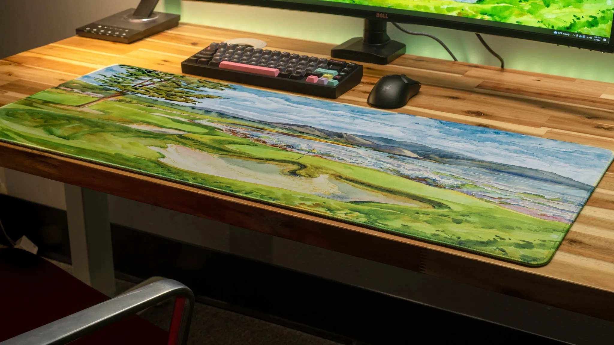 Pebble Beach "Hole 18" Limited Edition Deskmat XL Mousepad