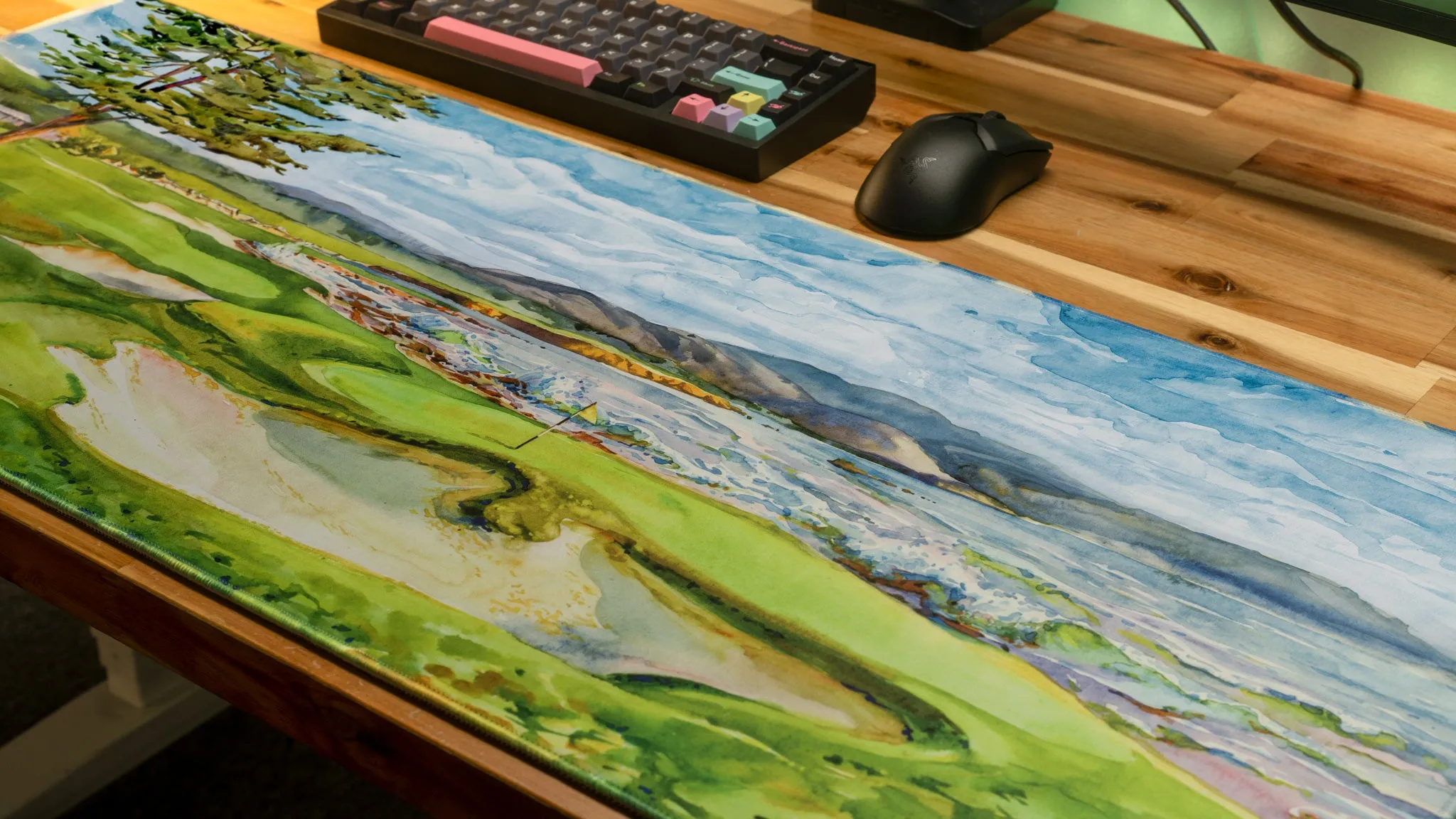 Pebble Beach "Hole 18" Limited Edition Deskmat XL Mousepad