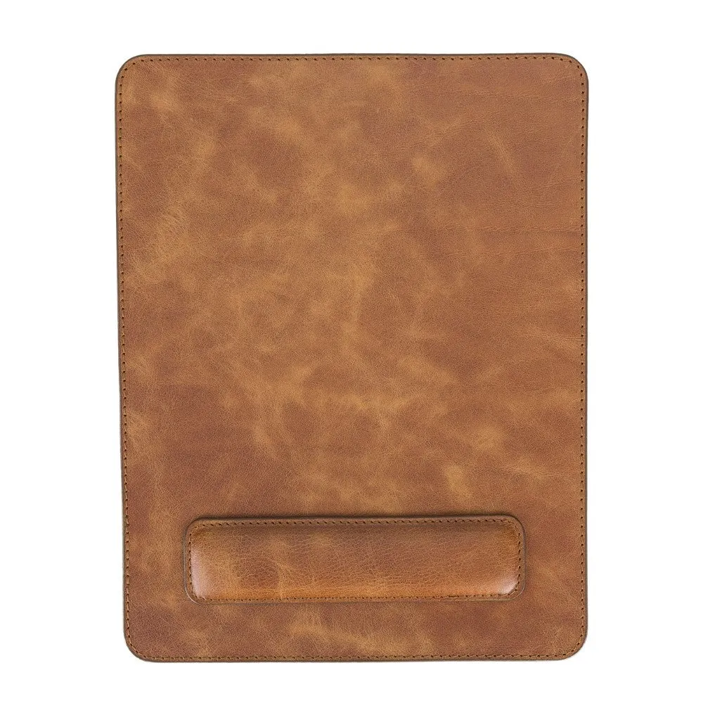 Personalized Leather Mouse Pad - Custom Desktop Mat