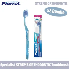 Pierrot Specialist Xtreme Orthodontic Toothbrush (Bundle of 2)