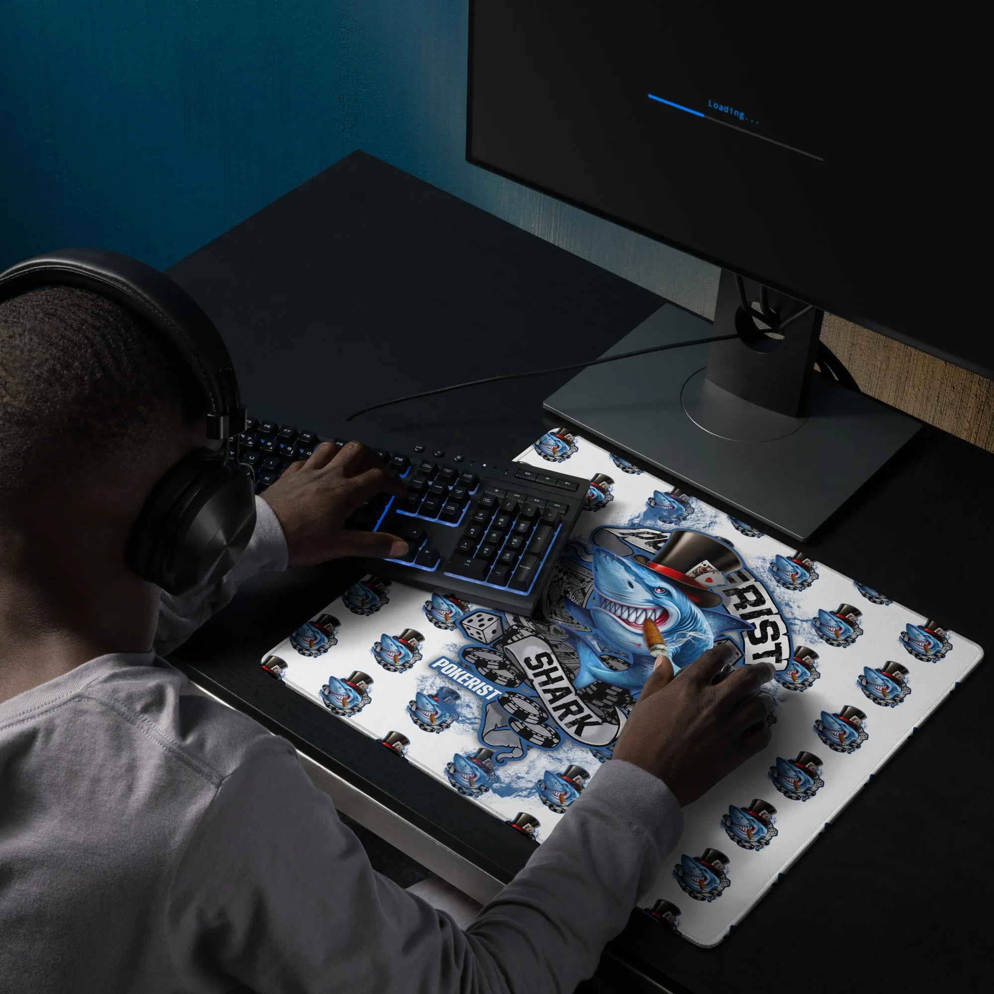 Pokerist Shark - Gaming mouse pad