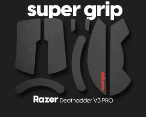 Pulsar Supergrip Grip Tape for Razer Deathadder V3 Pro