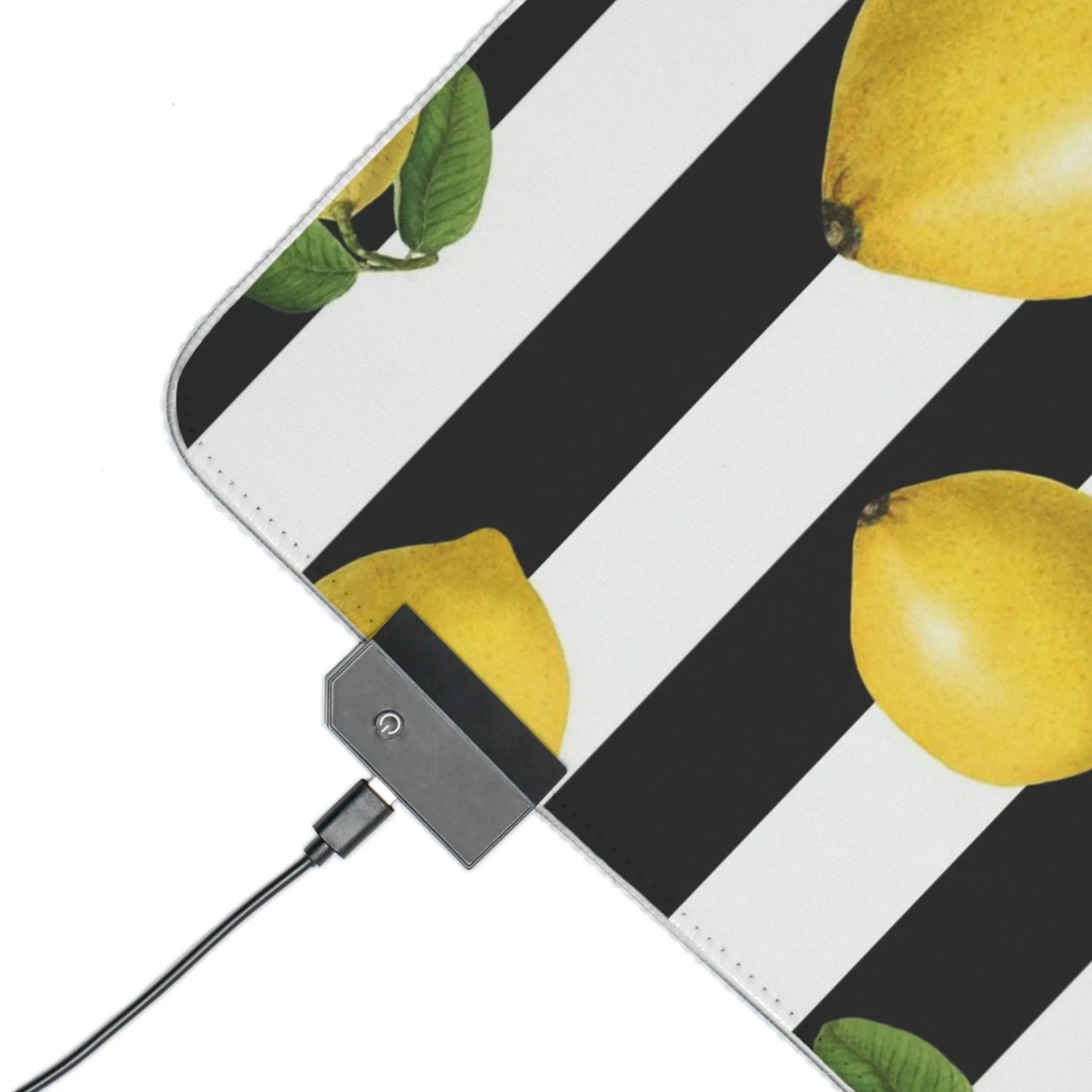 "When Life Throws You Lemons" XXL Wireless Charging Gaming Mouse Pad