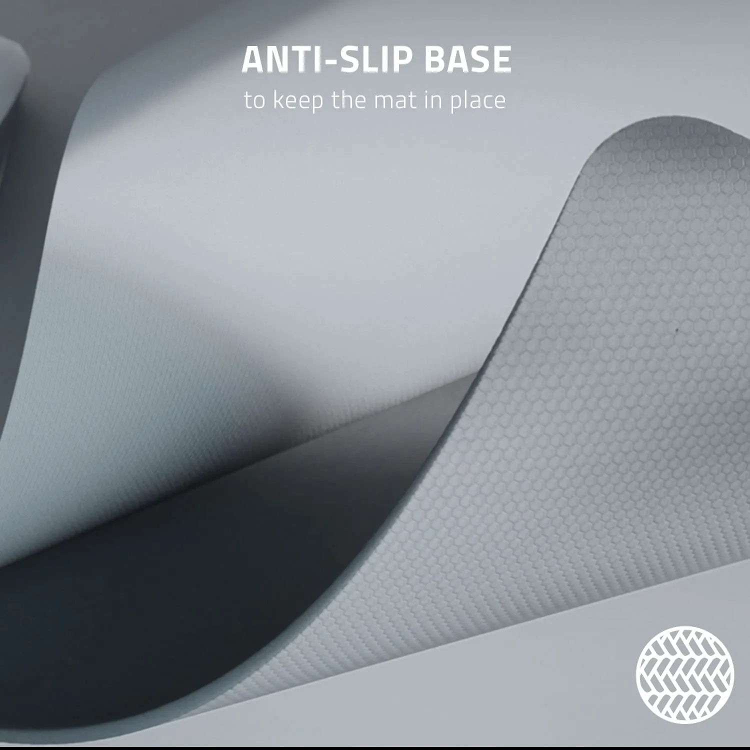 Razer MousePad Pro Glide Soft Mouse Mat: Thick, High-Density Rubber Foam - Textured Micro-Weave Cloth Surface - Anti-Slip Base - XXL Size