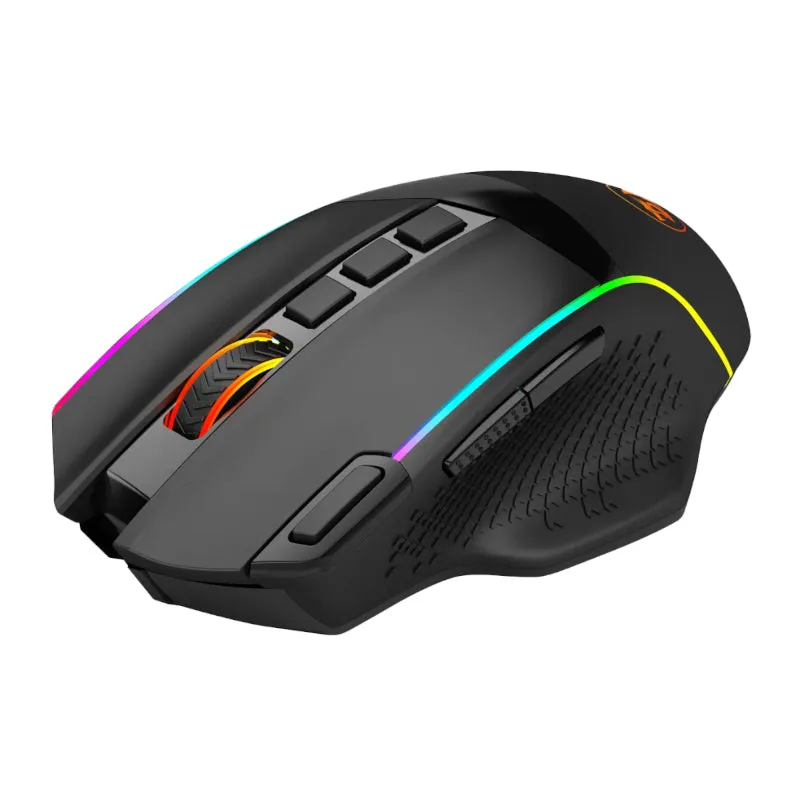 Redragon Enlightment 19000Dpi Rgb Wireless Gaming Mouse - Black