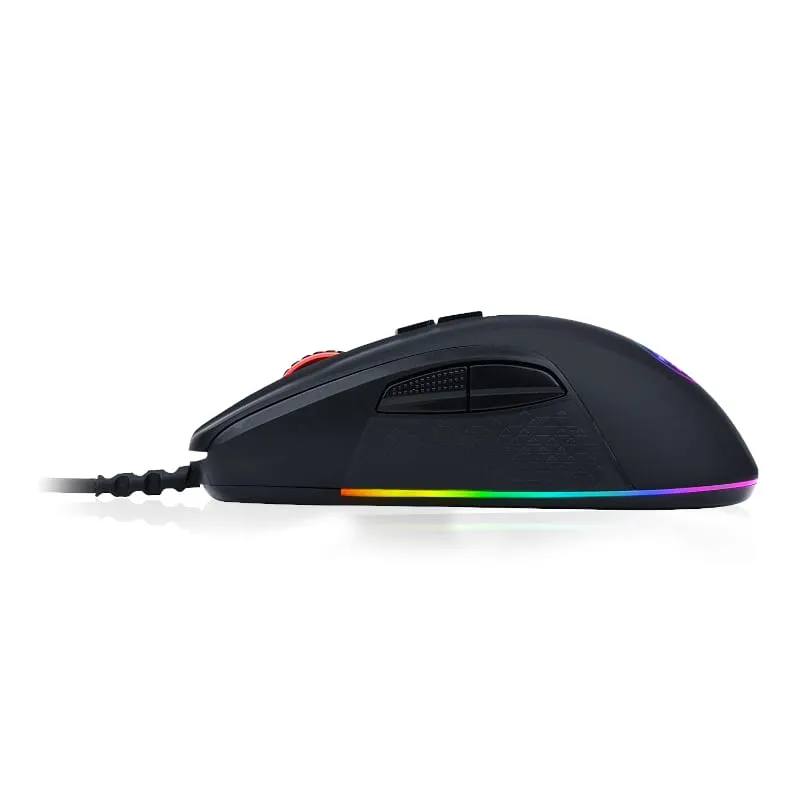 Redragon Stormrage 10000Dpi 7 Button Rgb Gaming Mouse - Black