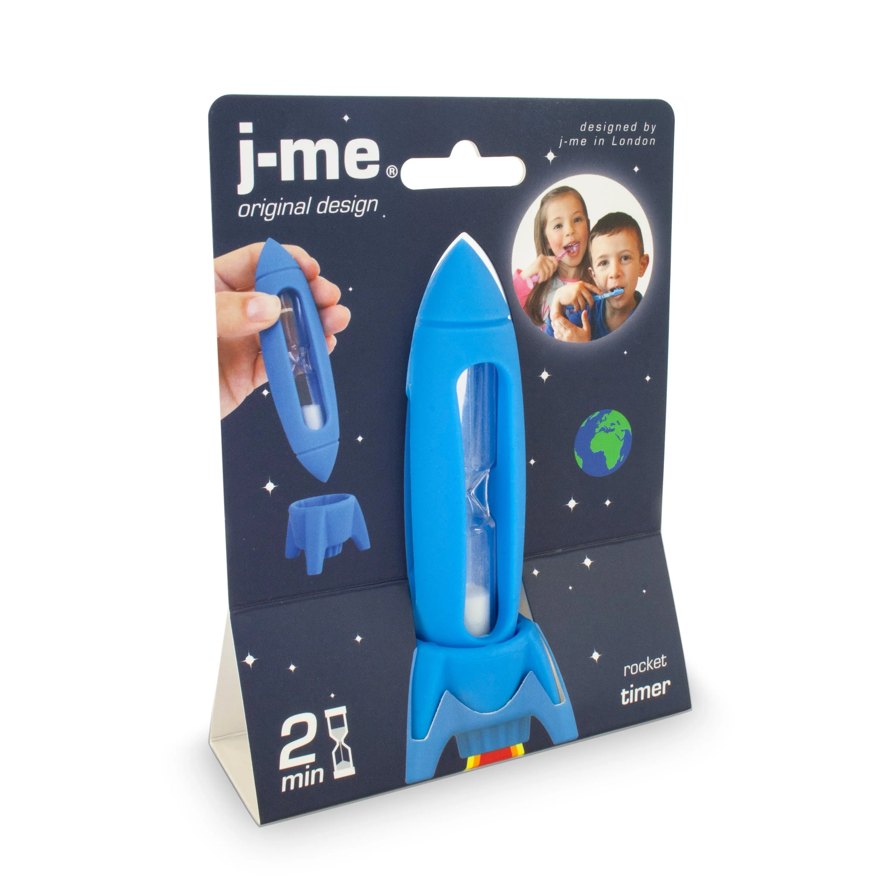 Rocket timer blue