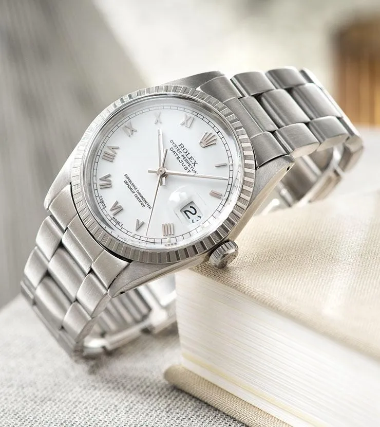 Rolex Datejust White Dial 16030