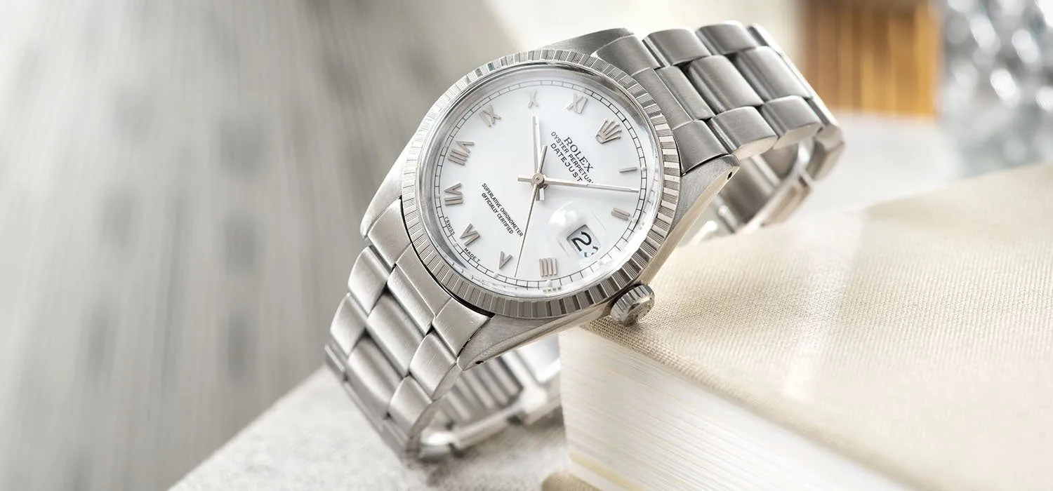 Rolex Datejust White Dial 16030