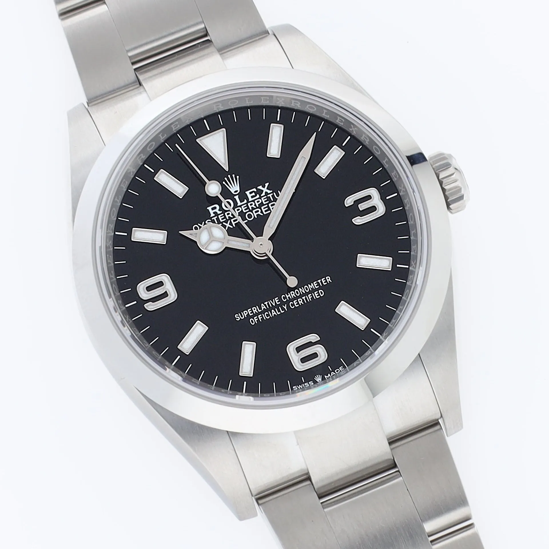 Rolex Explorer 124270 2022 Model 36mm Box and Papers