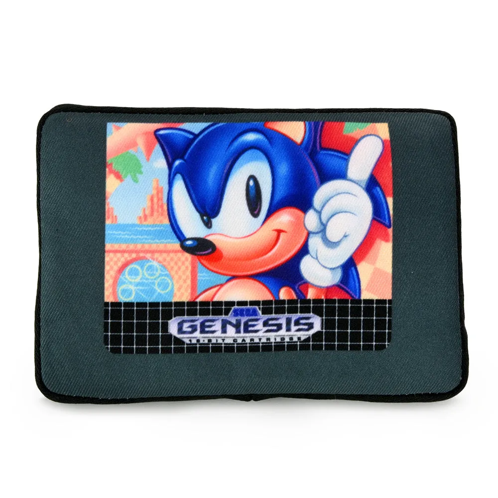 SEGA Genesis Gaming Console 12" Interactive Plush with Sonic Cartridge