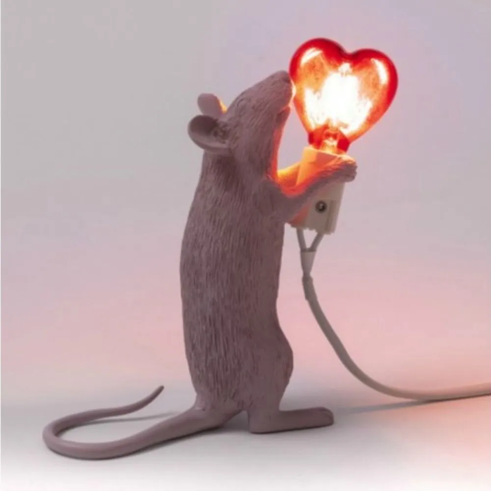 Seletti Mouse Lamp Step San Valentino table lamp