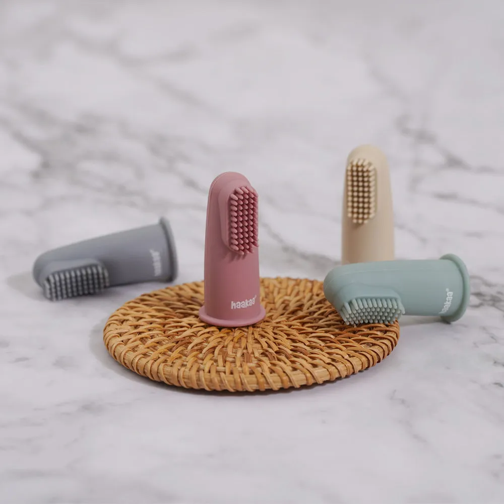 Silicone Finger Toothbrush 2pcs