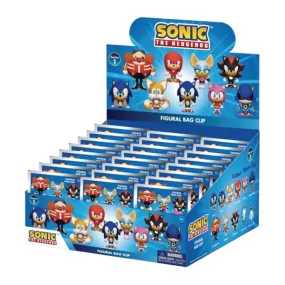 Sonic - 3D Foam Bag Clips Blind Bag (1 Unit)