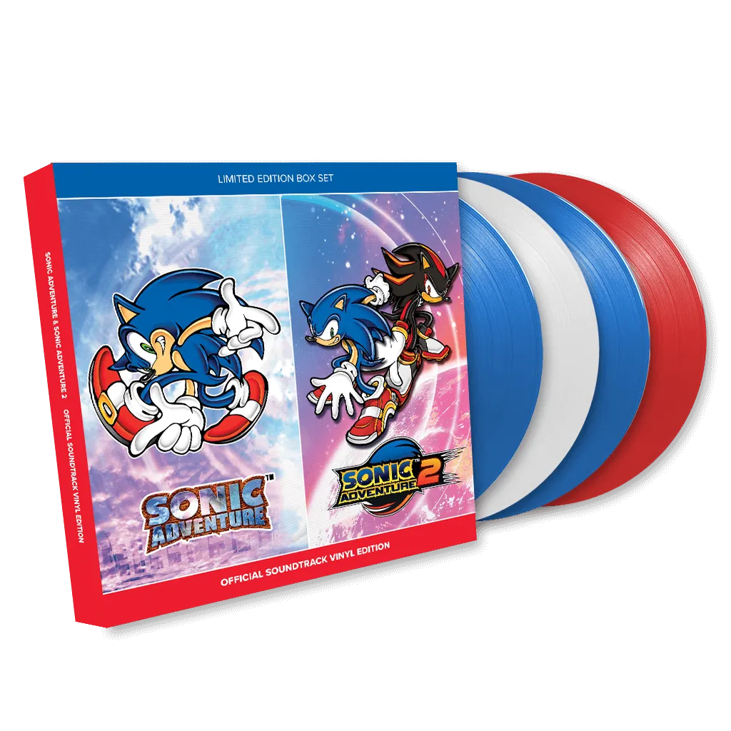 SONIC ADVENTURE Official Soundtrack Signed Limited Edition Vinyl Box Set