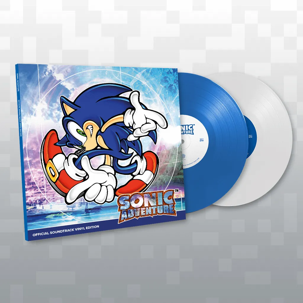 SONIC ADVENTURE Official Soundtrack Vinyl Edition First Pressing