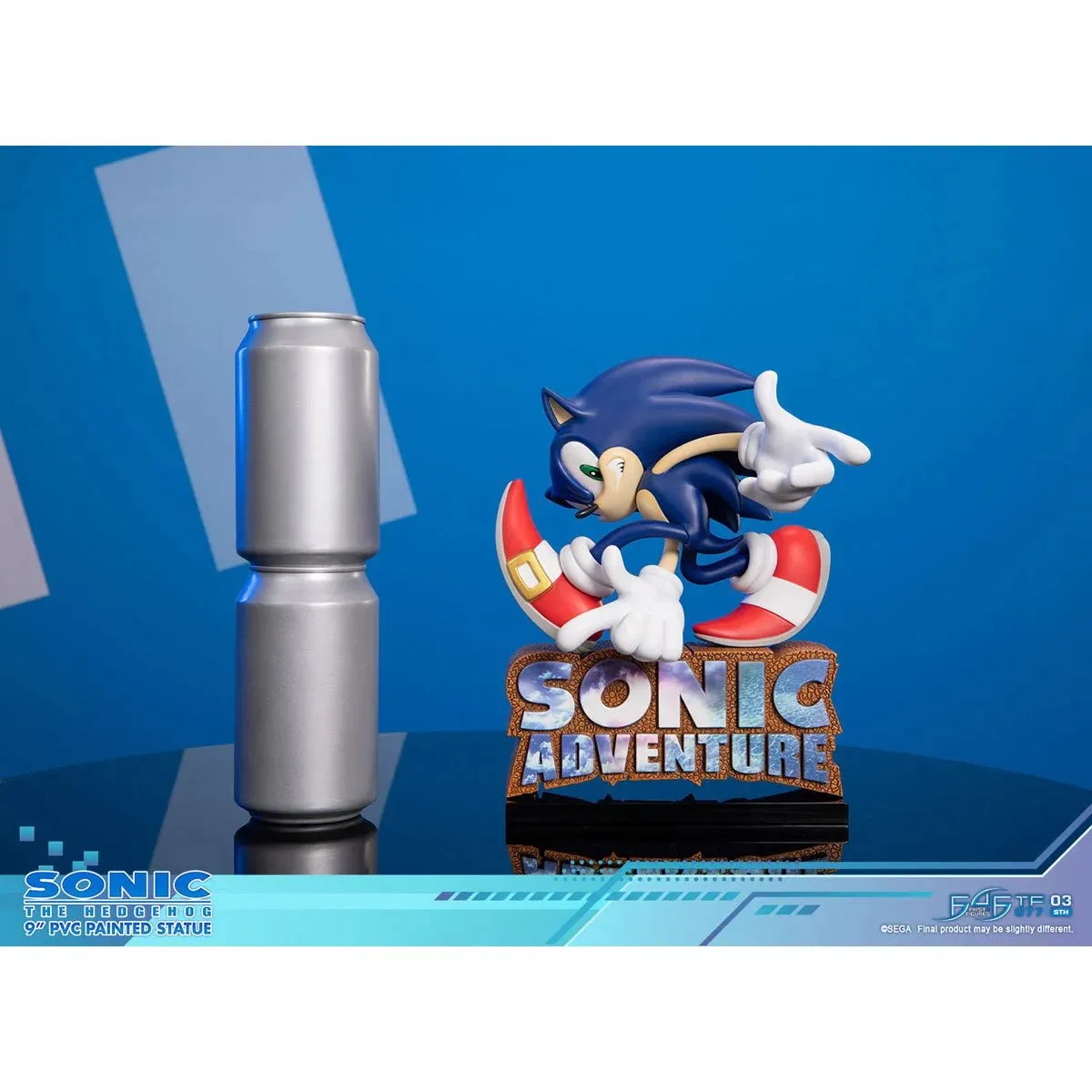 Sonic Adventure Sonic the Hedgehog PVC Statue: by First 4 Figures