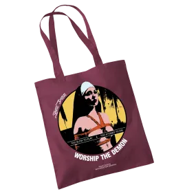 Sonic Demon - Nun Tote Bag - Burgundy